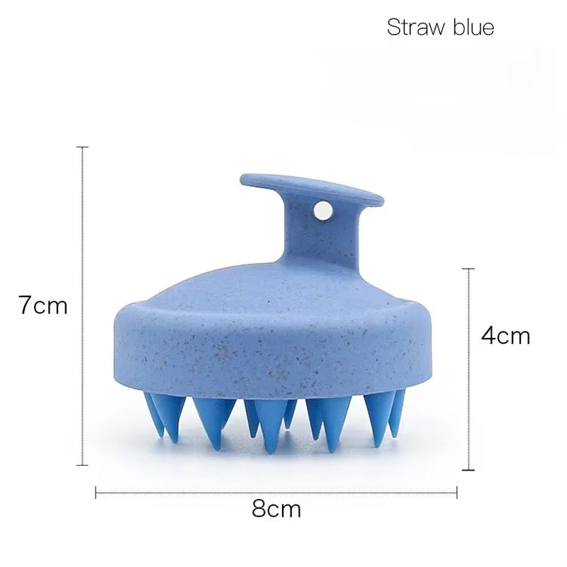 Silicone Scalp Massager Shampoo Brush - Ultimate Hair Washing & Body Massage Tool for Salon-Quality Care at Home