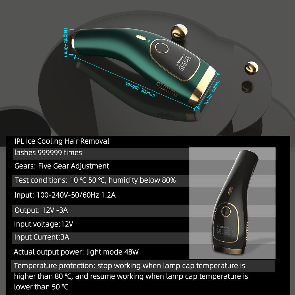 Freezing Point Hair Removal Device