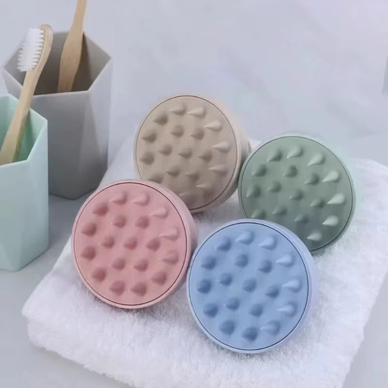 Silicone Scalp Massager Shampoo Brush - Ultimate Hair Washing & Body Massage Tool for Salon-Quality Care at Home