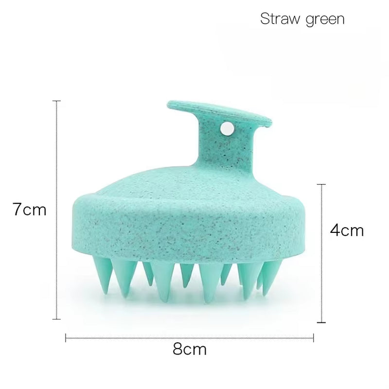 Silicone Scalp Massager Shampoo Brush - Ultimate Hair Washing & Body Massage Tool for Salon-Quality Care at Home