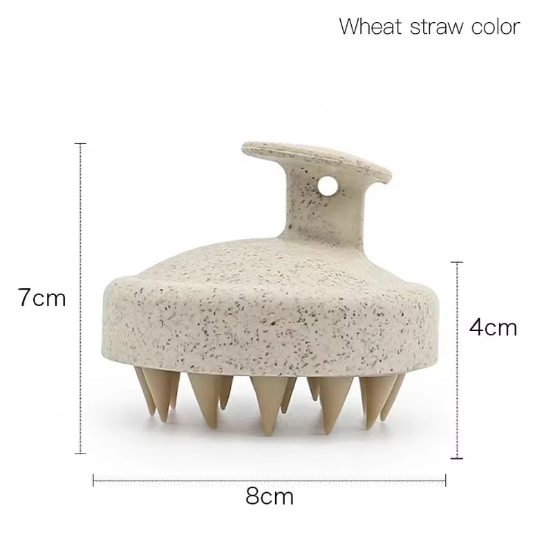 Silicone Scalp Massager Shampoo Brush - Ultimate Hair Washing & Body Massage Tool for Salon-Quality Care at Home