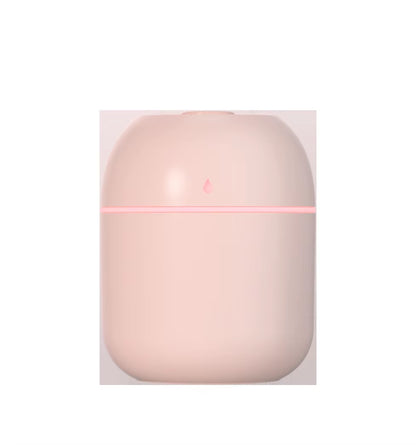 Compact USB Ultrasonic Mini Humidifier & Essential Oil Diffuser - Aromatherapy Car Purifier with LED Light