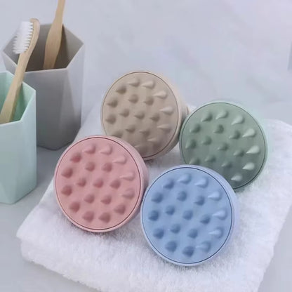 Silicone Scalp Massager Shampoo Brush - Ultimate Hair Washing & Body Massage Tool for Salon-Quality Care at Home