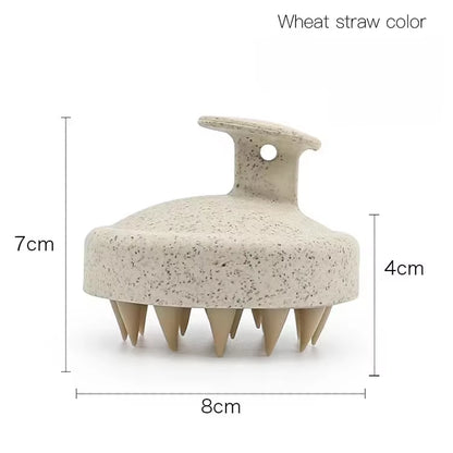 Silicone Scalp Massager Shampoo Brush - Ultimate Hair Washing & Body Massage Tool for Salon-Quality Care at Home